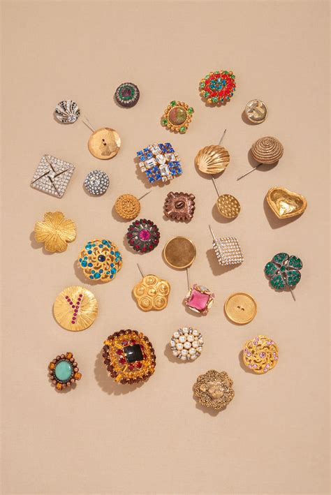 Yves Saint Laurent Buttons .